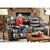 Titan Living Room Steel Reclining Sofa & Loveseat - Lifestyle Image