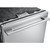 LG Studio Top Control Smart Dishwasher with QuadWash and TrueSteam - Silo Left Side Facing