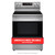 LG 6.3 cu. ft. Electric Single Oven with Air Fry - LREL6323S - Belly Band - view-0
