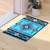 Mohave Collection 2' x 3' Turquoise Traditional Southwestern Style Area Rug - Olefin Fibers with Jute Backing - view-0