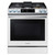 Samsung 6 cu. ft. Bespoke 5-Burner Smart Slide-In Gas Range with Self-Cleaning Convection Oven and Air Fry - Silo Front View