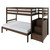 Sawyer Brown Twin x Full Bunk Bed - Bunk Bed Silo Image