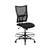 HERCULES Series Big & Tall 400 lb. Rated Black Mesh Ergonomic Drafting Chair