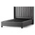 Blackwell Collection Charcoal Queen Bed - Bed Frame - view-2
