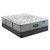 BeautyRest Harmony Lux Medium Queen Mattress - Mattress on Box Springs Angled Silo