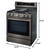 LG 5.8 cu. ft. Smart Wi-Fi Enabled True Convection InstaView™ Gas Range with Air Fry - LRGL5825D