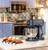 GE Stand Mixer, Tilt Head, 5.3Qt Bowl - Sapphire Blue - G8MSAAS1RRS - Lifestyle Image