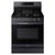 Samsung 6 cu. ft. Smart Wi-Fi Enabled Convection Gas Range with No Preheat AirFry in Black Stainless Steel - NX60A6511SG Front View Silo Image