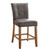 Lofton Collection Grey Wood Counter Stool - view-0