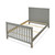 215WG SORELLE 215 FULL SIZE RAILS Bed View