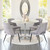 Gotham Dining Table 48” White