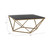 Verona Marble Coffee Table Black & Gold - view-2