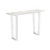 Atlas Console Table White & Silver