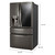 LG 30 cu. ft. Smart Wi-Fi Enabled InstaView Door-in-Door Refrigerator with Craft Ice Maker - Silo Right Side Facing with Dimensions - view-3