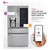 LG 30 cu. ft. Smart Wi-Fi Enabled InstaView Door-in-Door Refrigerator with Craft Ice Maker - LRMVS3006S