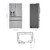 LG 23 cu. ft. Smart Wi-Fi Enabled Counter-Depth Refrigerator with Craft Ice Maker - LRMDC2306S