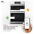 LG STUDIO 1.7/4.7 cu. ft. Combination Wall Oven with TurboCook™, Air Fry and Steam Sous Vide - WCES6428F - Features image