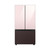 Samsung BESPOKE 3-Door French Door Top Panel  in Pink Glass - view-2