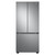 Samsung 22 cu. ft. Smart 3-Door French Door Refrigerator - Stainless Steel