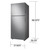 Samsung 15.6 cu. ft. Top Freezer Refrigerator - Stainless Steel