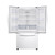 Samsung 28 cf Large Capacity 3-Door French Door Refrigerator - White - view-3