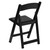 Hercules‚Ñ¢ Folding Chair - Black Resin - 4 Pack 1000LB Weight Capacity Comfortable Event Chair - Light Weight Folding Chair