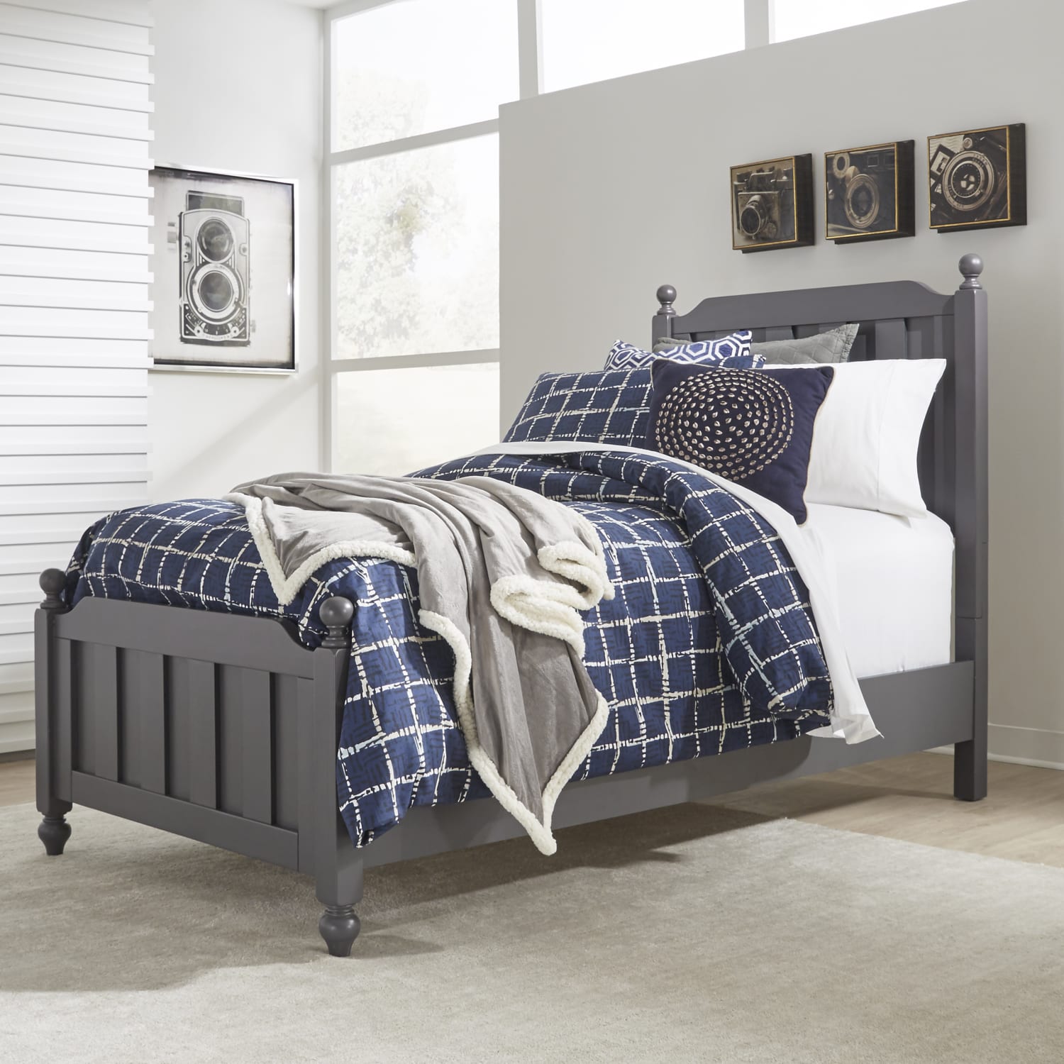 Sienna Gray Full Bed