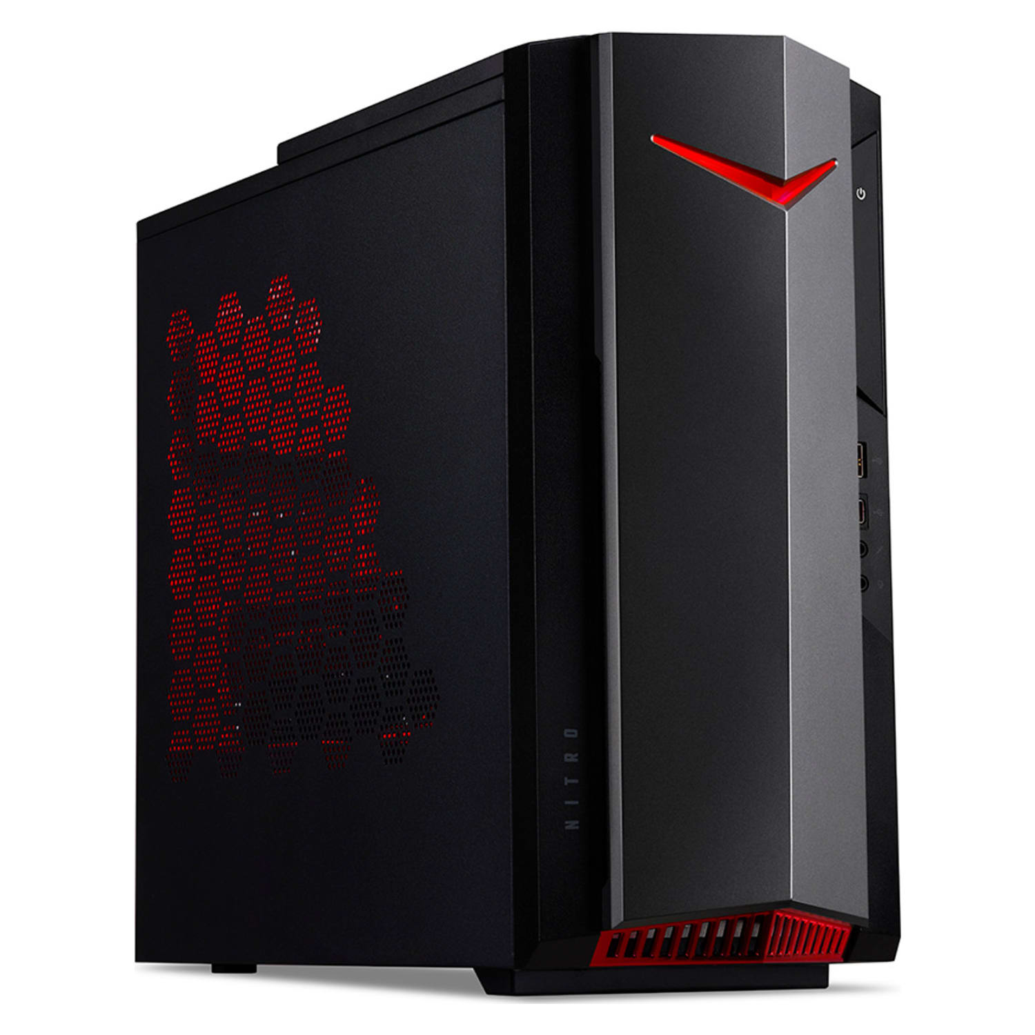 Acer Nitro 50 - Intel Core i5-10400F - 8 GB DDR4 - 512 GB SSD - GeForce GTX 1650 - Windows 10 Home - Gaming Desktop - N50610UR14