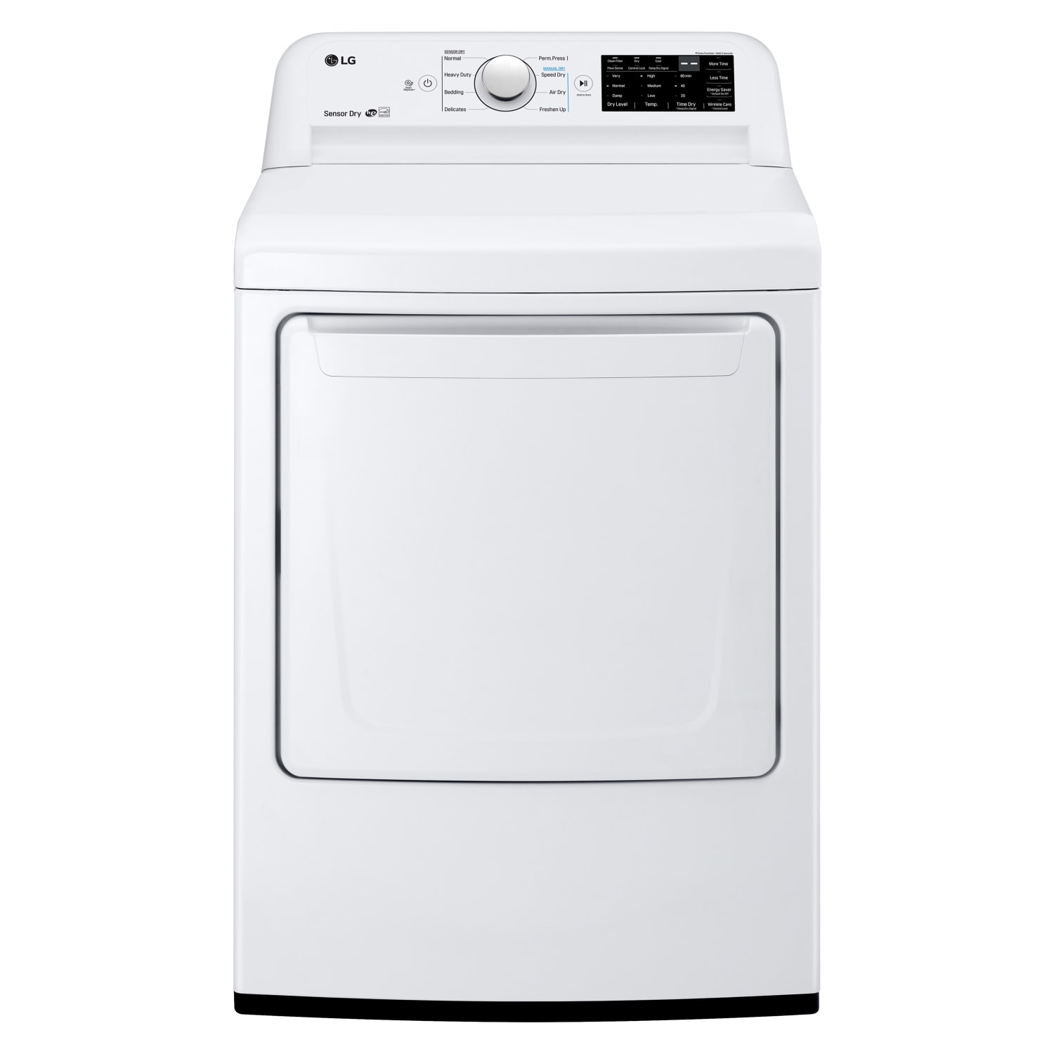 LG 7.3 cu. ft. Gas Dryer with Sensor Dry Technology - DLG7101W