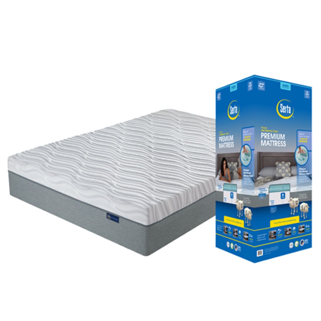 Mattress in a Box Serta Premium Firm King