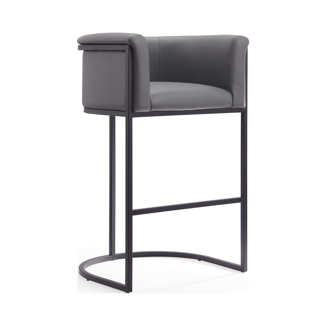 Cosmopolitan Barstool in Gray and Black