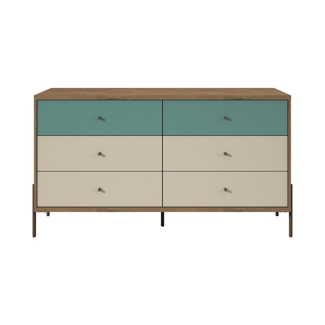 Joy 59” Double Dresser in Blue