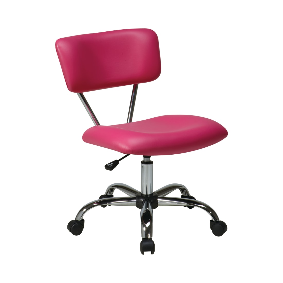 Vista Task Chair in Pink Vinyl