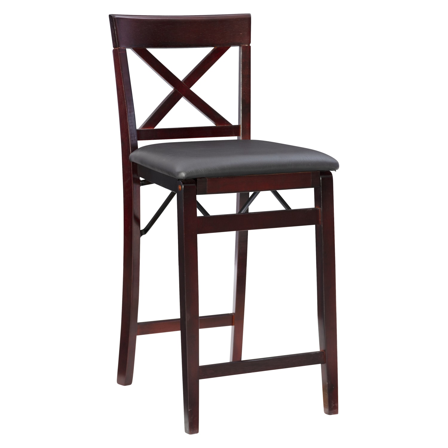 Bartley Folding Counter Stool Espresso