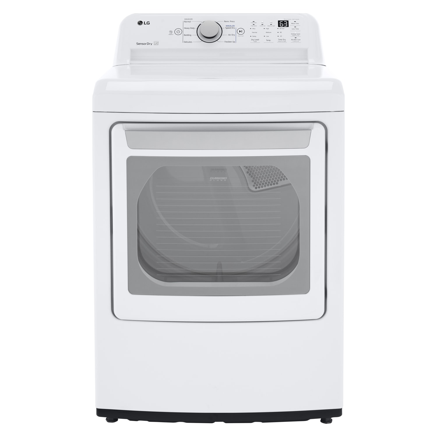 LG w/ 7.3 cu. ft. Ultra Large Capacity Electric Dryer with Sensor Dry Technology - DLE7150W