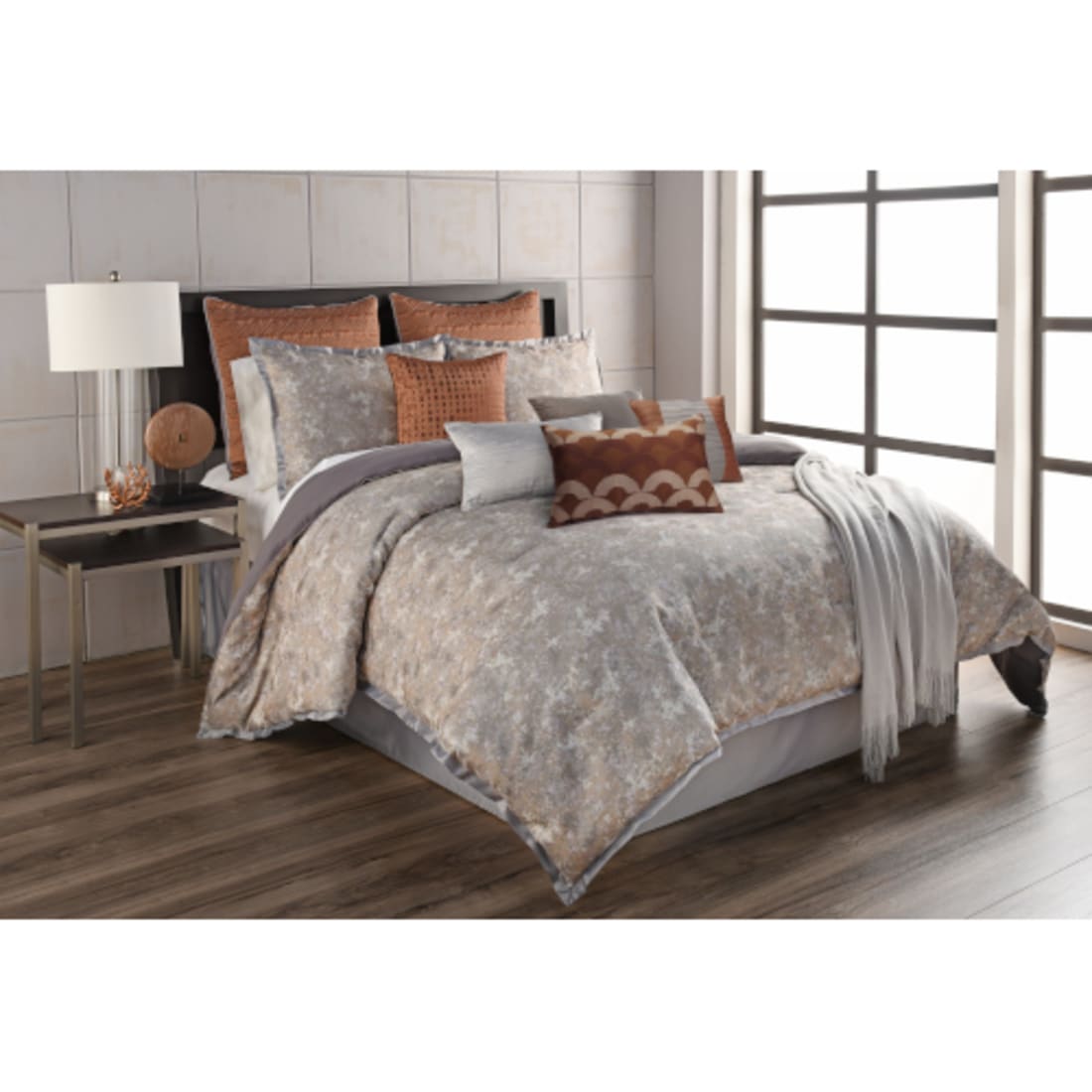 Myla 12 Piece Comforter Set - Queen