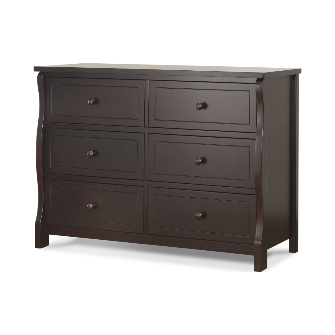 Sorelle Princeton Elite Double Dresser - Espresso