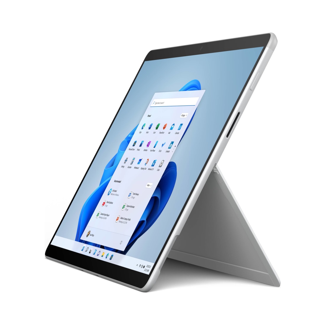 Microsoft Surface Pro X, 13” Touchscreen, Microsoft SQ2, 16GB, 512GB SSD, 2-in-1 Laptop - Platinum - E8R00001