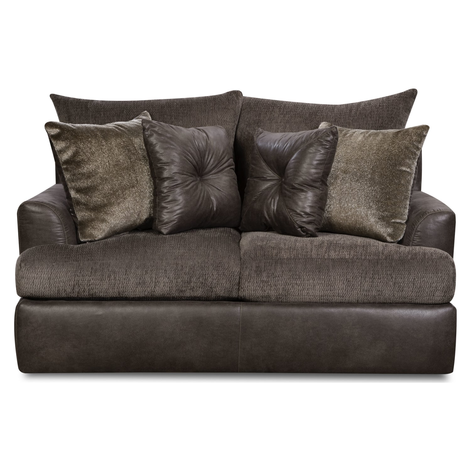 Kinetic Gray Loveseat