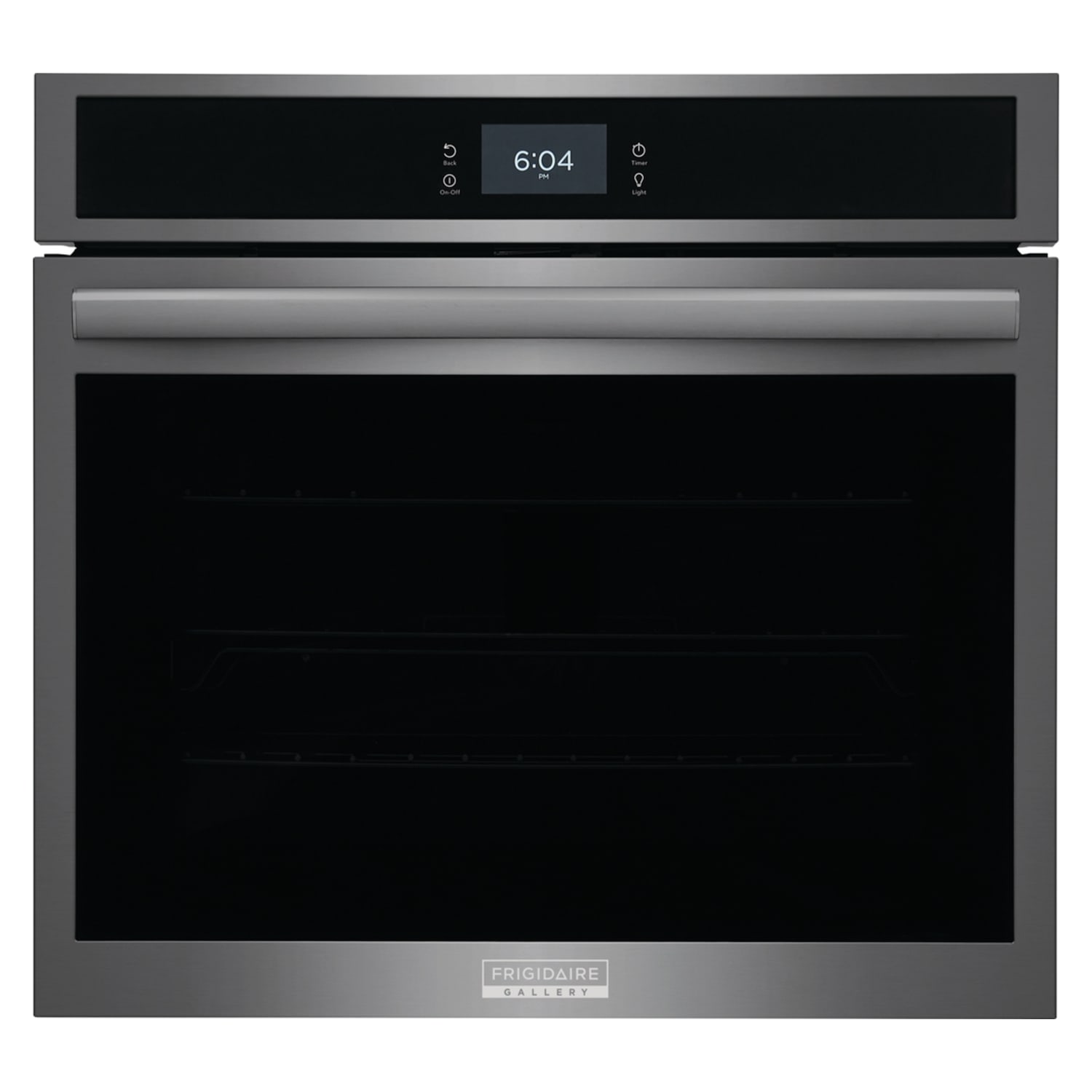 Frigidaire Gallery 30” Single Electric Wall Oven with Total Convection - Black Stainless Steel - GCWS3067AD