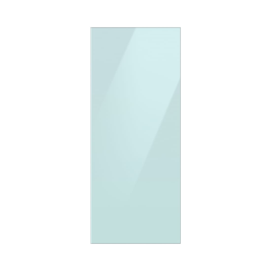 Samsung BESPOKE 3-Door French Door Top Panel  in Morning Blue Glass