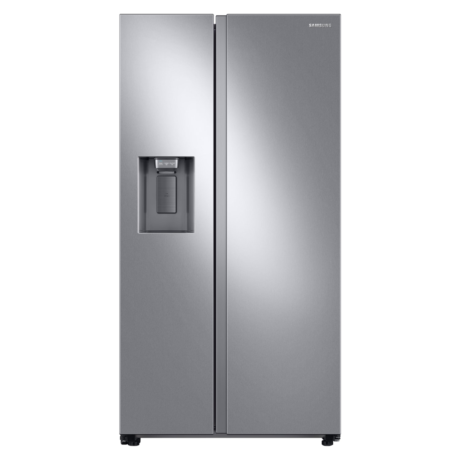 Samsung 22 cu. ft. Counter Depth Side by Side Refrigerator All-Around Cooling - Stainless Steel