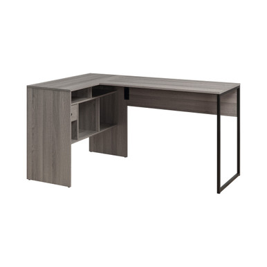 Buy Hagney Lane L-Shape Desk-Farm Oak | Conn's HomePlus