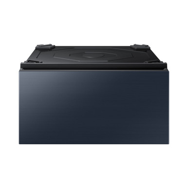 BESPOKE 27 Laundry Pedestal with Storage Drawer Samsung Brushed Black