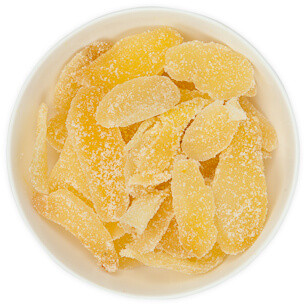 Crystallized Ginger Slices
