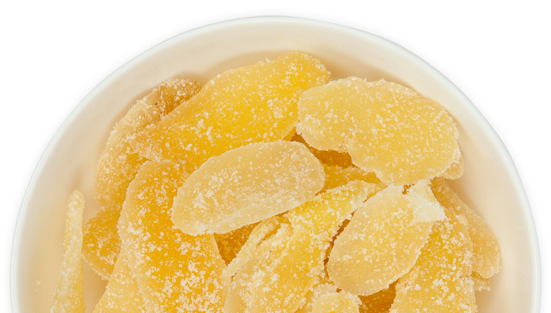 Crystallized Ginger Slices