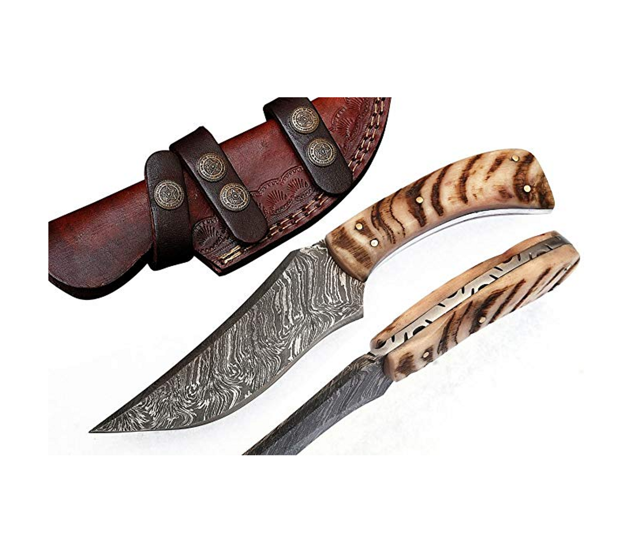 hunting knife with sheath