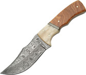 Olive Wood Hunter Wood and Bone Handle