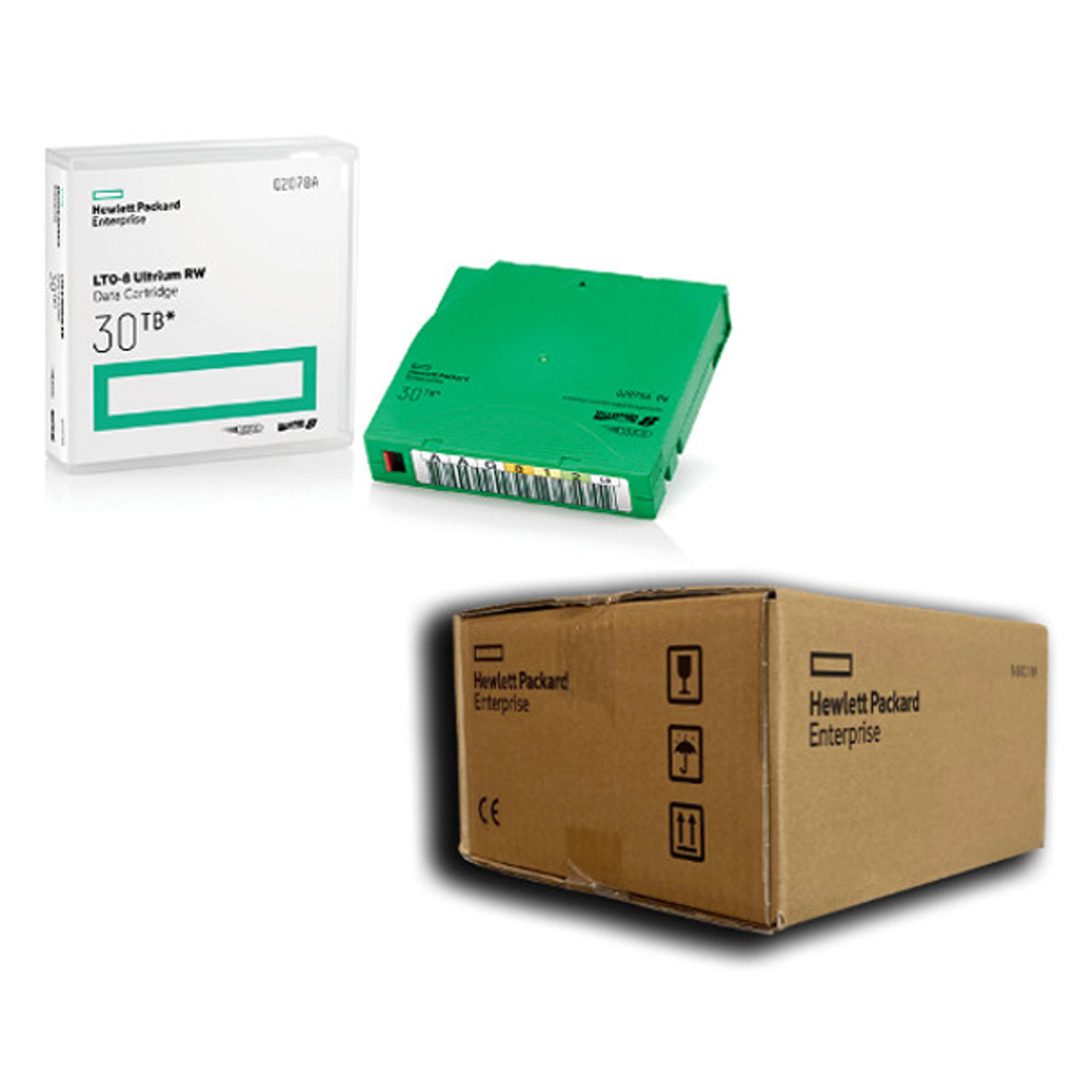 5本　Hewlett Packard Enterprise LTO-8 30TB HPE LTO-8 Ultrium Rack Mount Tape Drive Bundle | TapeandMedia