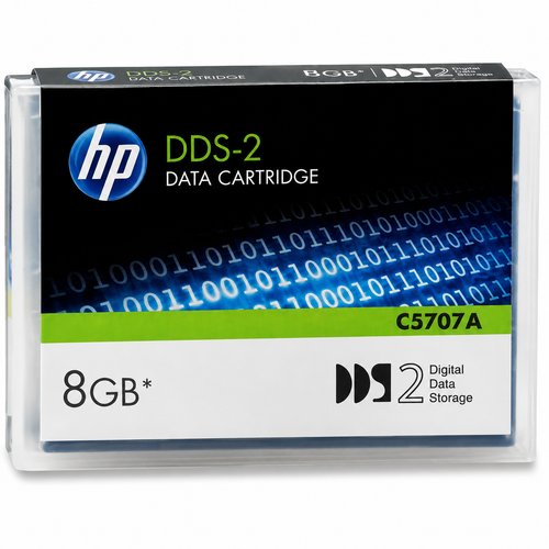C5707A - HP DDS-2 Data Cartridge - DDS-2 - 4 GB / 8 GB - 405.18 ft Tape Length